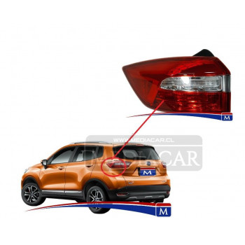 FAROL TRASERO EXTERIOR IZQUIERDO ORIGINAL CHANGAN CS15 2016 - 2019 FAROL TRASERO EXTERIOR IZQUIERDO ORIGINAL CHANGAN CS15 2016 - 2019