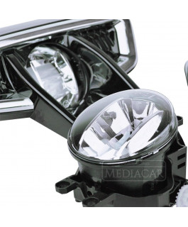 KIT NEBLINERO LED COMPLETO BISEL CR HILUX 2019 - KIT NEBLINERO LED COMPLETO BISEL CR HILUX 2019 -