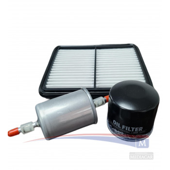 SET DE FILTROS AIRE BENCINA ACEITE