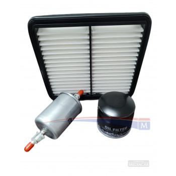 SET DE FILTROS AIRE BENCINA ACEITE